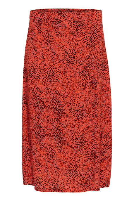 Rok A-shape Grenadine Graphic Animal red - Image 5