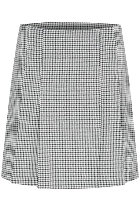 Rok A-shape Black/White Check black offwhite - Image 4