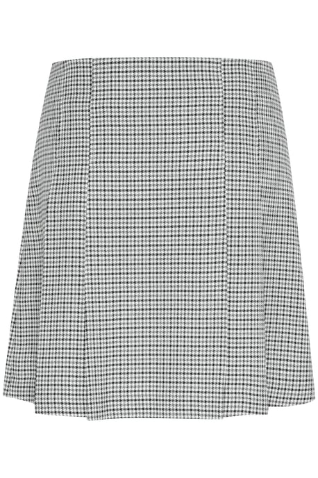 Rok A-shape Black/White Check black offwhite - Image 5