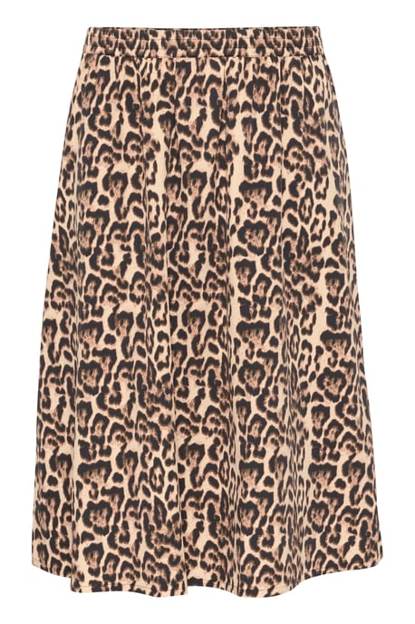 Rok A-shape Naturel Leopard Print - Image 4