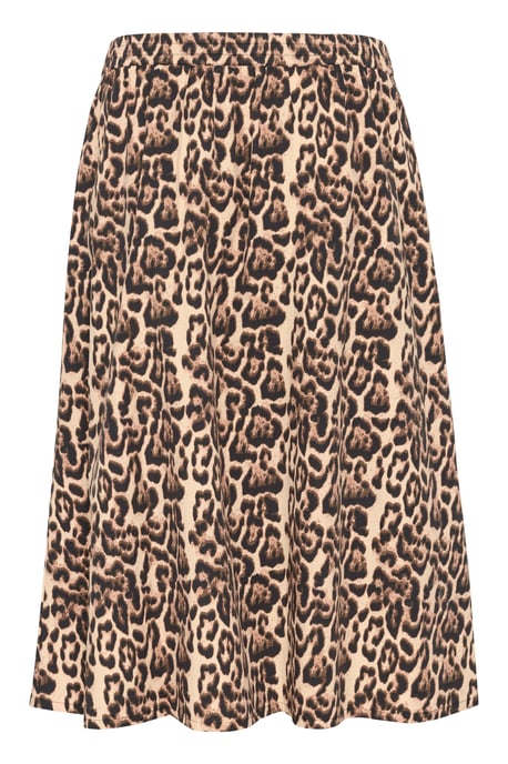 Rok A-shape Naturel Leopard Print - Image 5