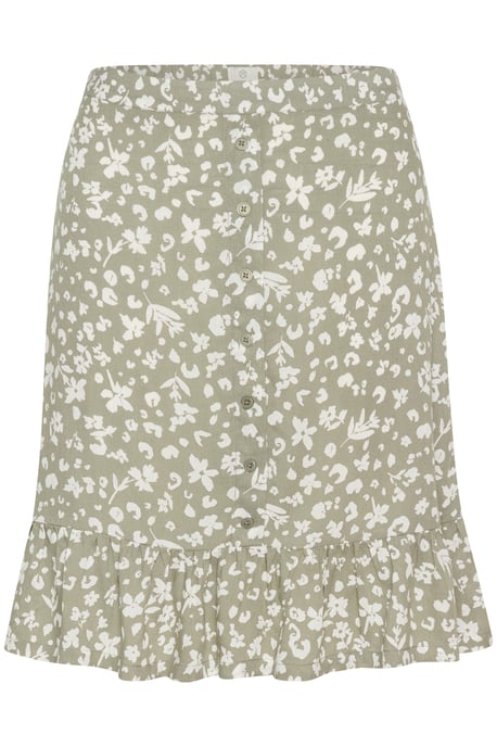Rok Regular fit Vetiver/Chalk Flower white green - Image 4