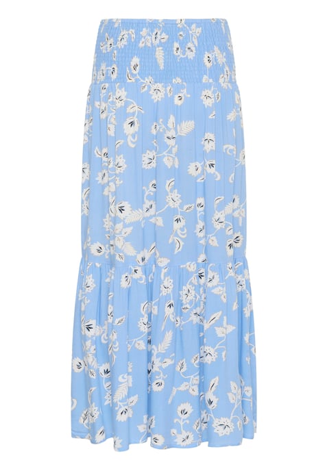 Rok A-shape Vista Blue W. Chalk Flowers blue white - Image 5