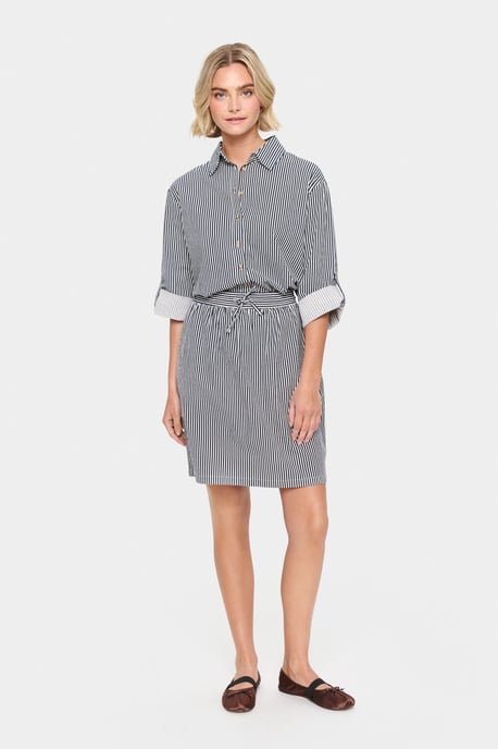 Rok Regular fit Ice Nightsky Stripe white blue - Image 1