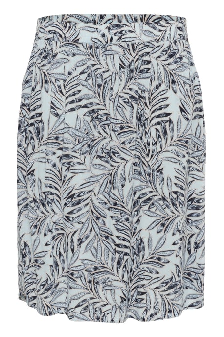Rok A-shape Blue Leaf Print multi - Image 5