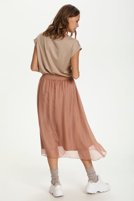Rok Casual fit Café au Lait beige - Image 3