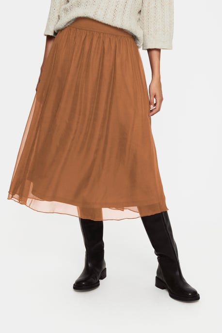 Rok Casual fit Café au Lait beige - Image 4