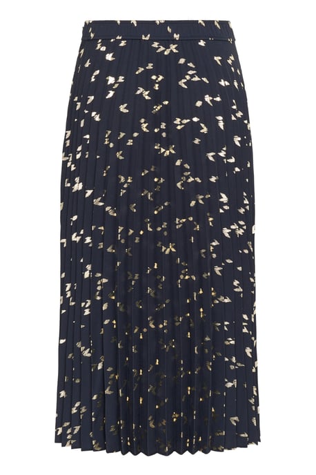 Rok A-shape Navy Foil Print navy - Image 5
