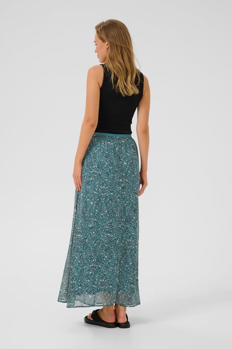 Rok A-shape Teal/Black/White Graphic - Image 2