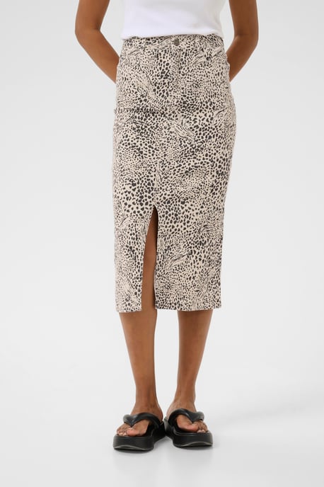 Rok Slim fit Abstract Leopard animal - Image 3