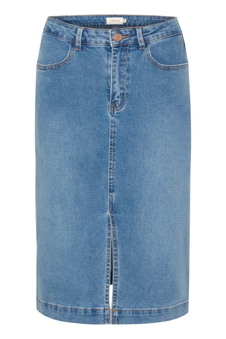 Rok A-shape Reno Medium Blue Denim - Image 4