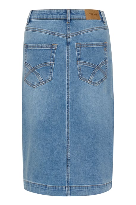 Rok A-shape Reno Medium Blue Denim - Image 5