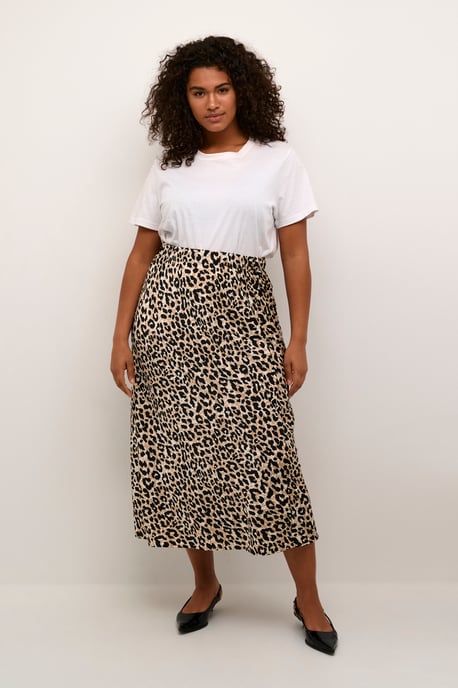 Rok Regular fit Black/Brown Leo Print - Image 1