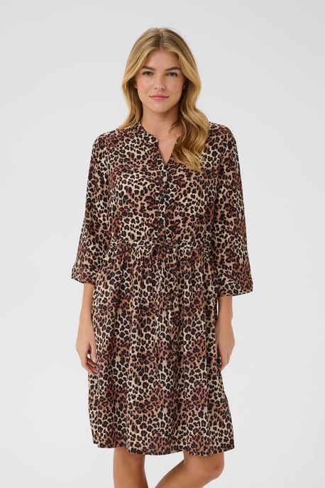 Jurk Feminine Leopard Mix leopard - Image 3
