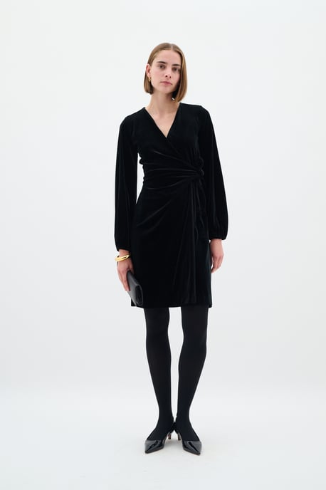 Jersey jurk Regular fit Black - Image 1
