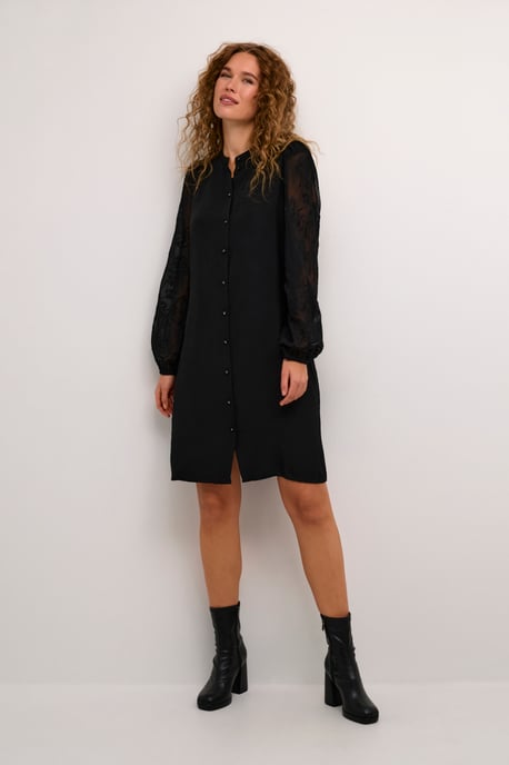 Jurk Relaxed fit black - Image 1