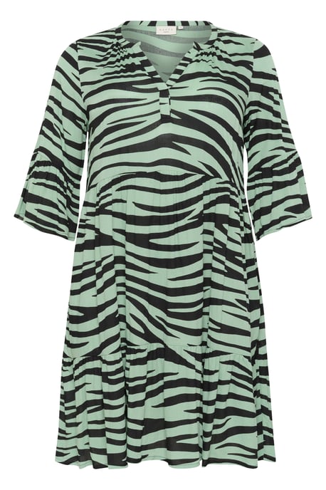 Jurk A-shape black green - Image 4