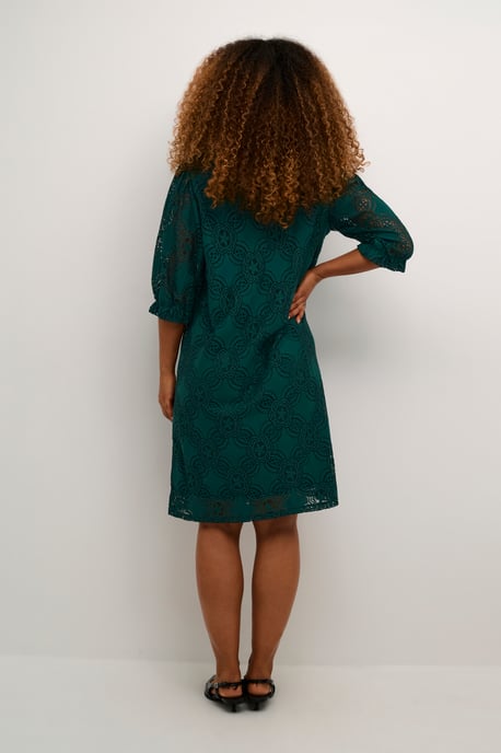 Jurk Relaxed fit green - Image 2