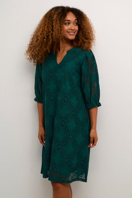 Jurk Relaxed fit green - Image 3