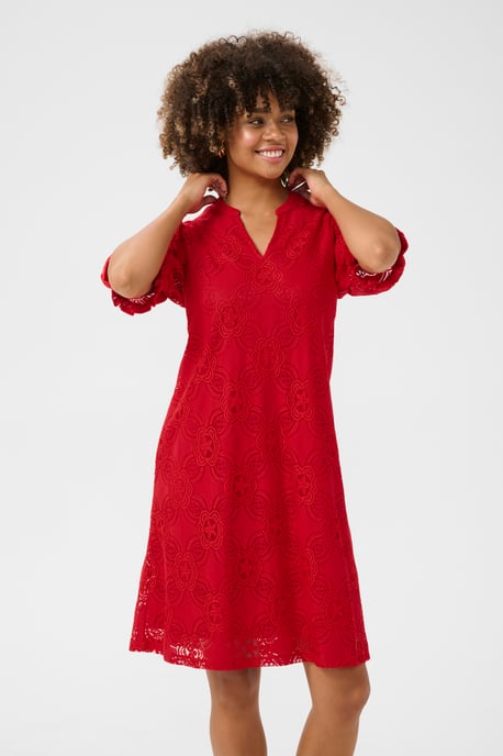 Jurk Relaxed fit red - Image 3
