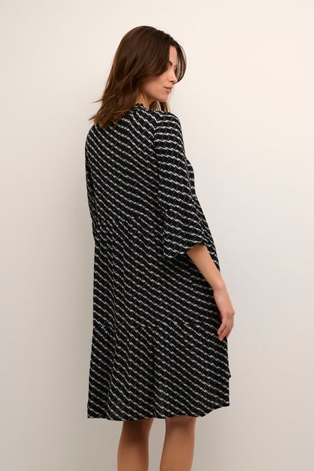 Jurk A-shape black white - Image 3