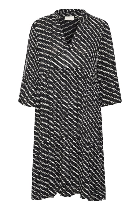 Jurk A-shape black white - Image 4