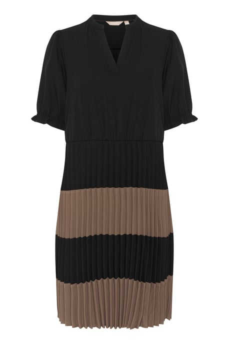Jurk Feminine black brown - Image 4