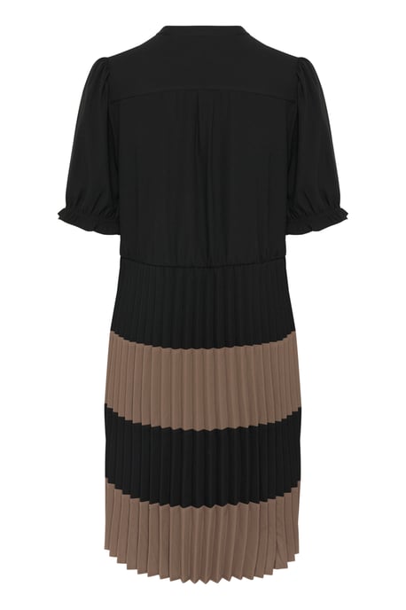 Jurk Feminine black brown - Image 5