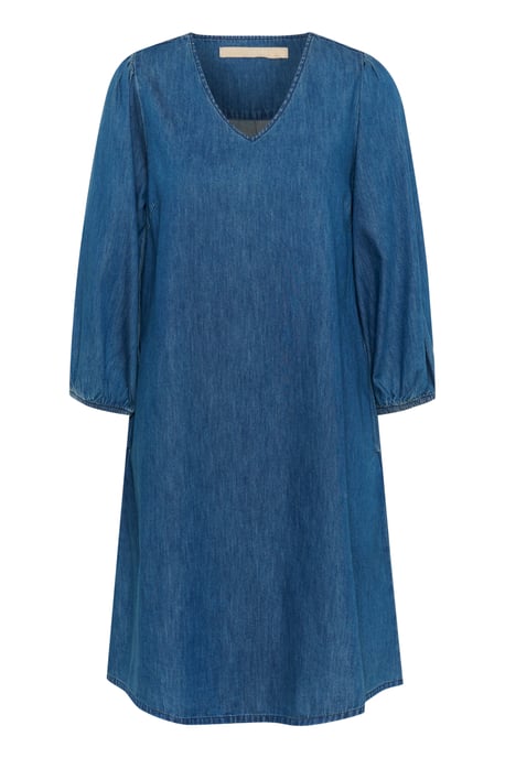 Jurk Relaxed fit dark blue - Image 4