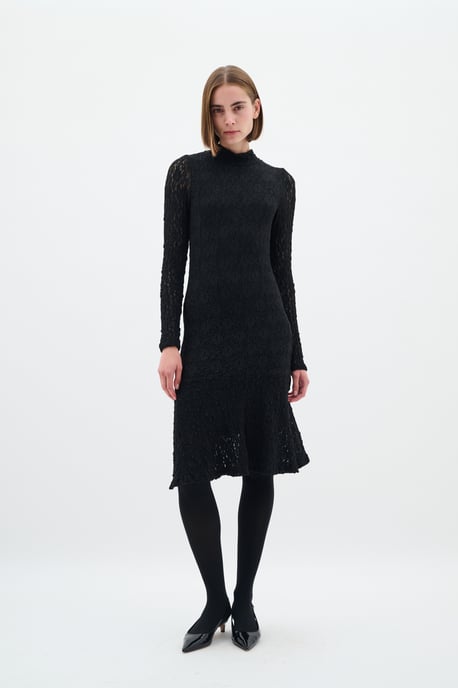 Jersey jurk Feminine Black - Image 1