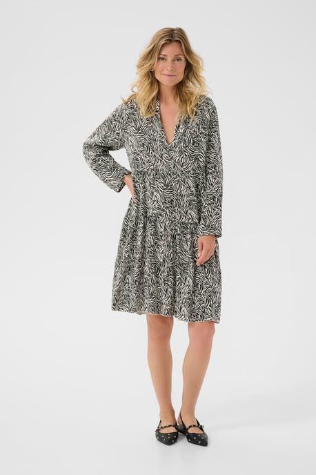 Jurk A-shape Animal Stripes - Image 2