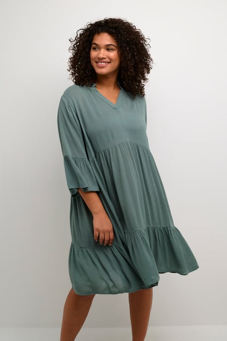 Jurk A-shape green - Image 2