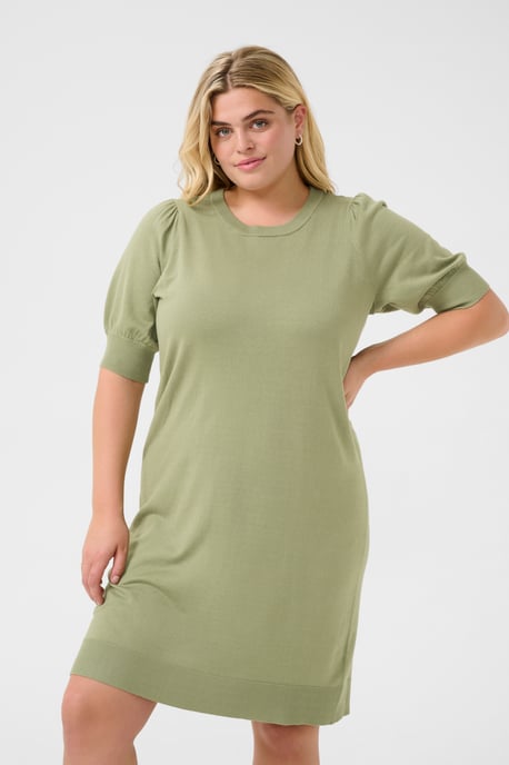 Jurk Regular fit green - Image 3