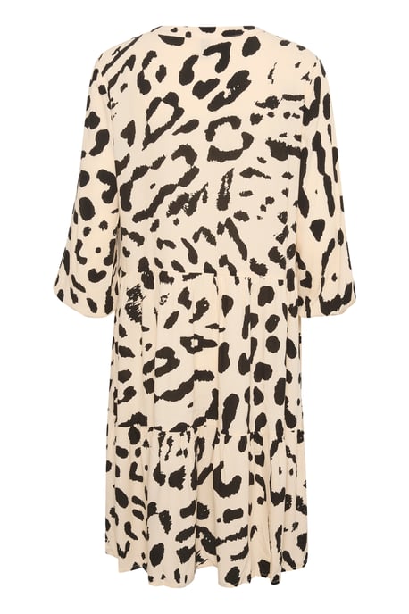 Jurk Loose fit black offwhite - Image 5