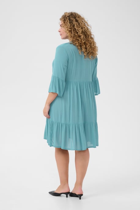 Jurk A-shape teal - Image 3
