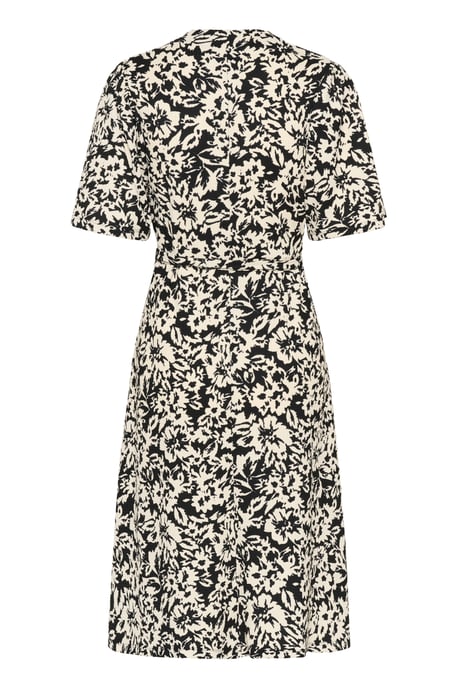 Jurk Regular fit black white - Image 5