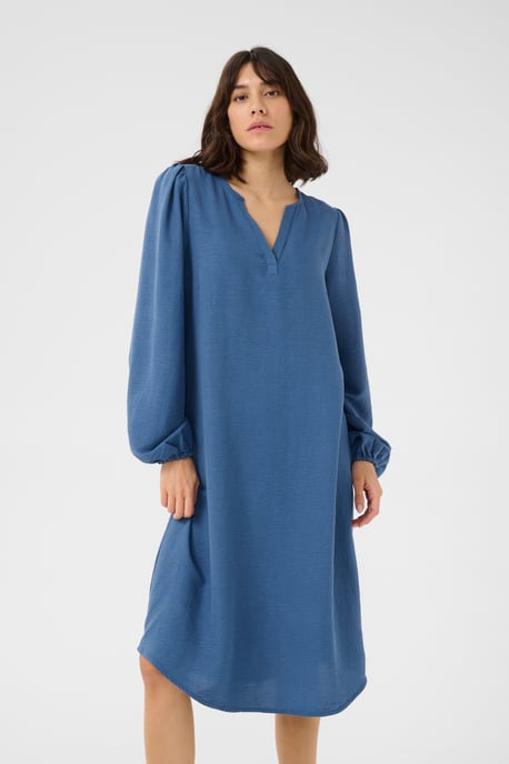 Blouse met lange mouwen Regular fit Ensign Blue - Image 3