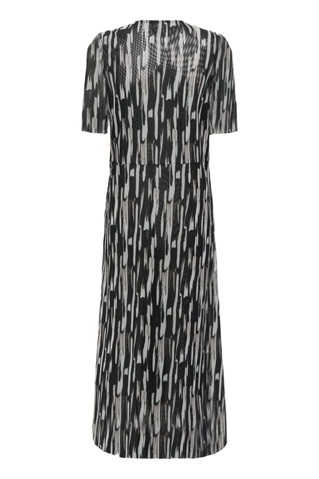 Jersey jurk Regular fit Black Stroke Print black - Image 5