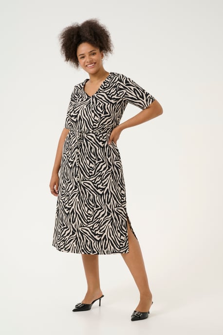 Jersey jurk Regular fit multicolour - Image 2