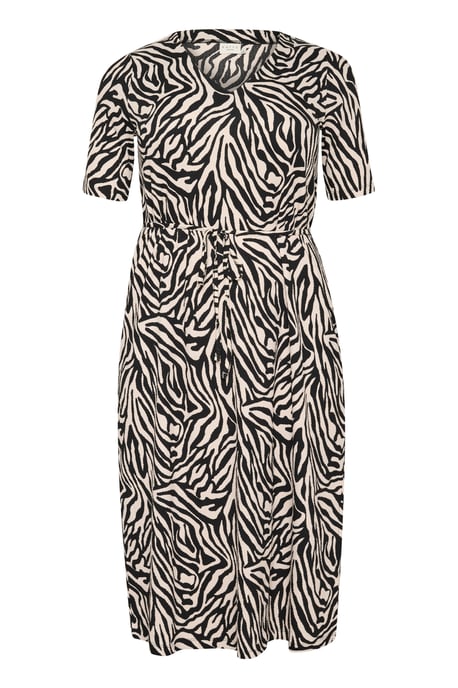 Jersey jurk Regular fit multicolour - Image 4