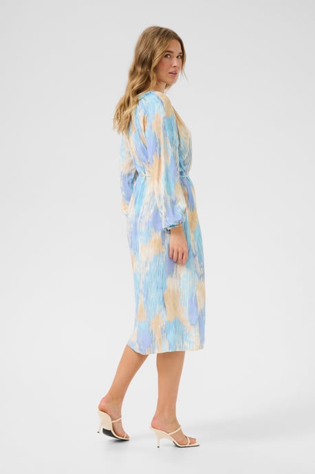 Jurk Regular fit Blue Watercolor blue multi - Image 5