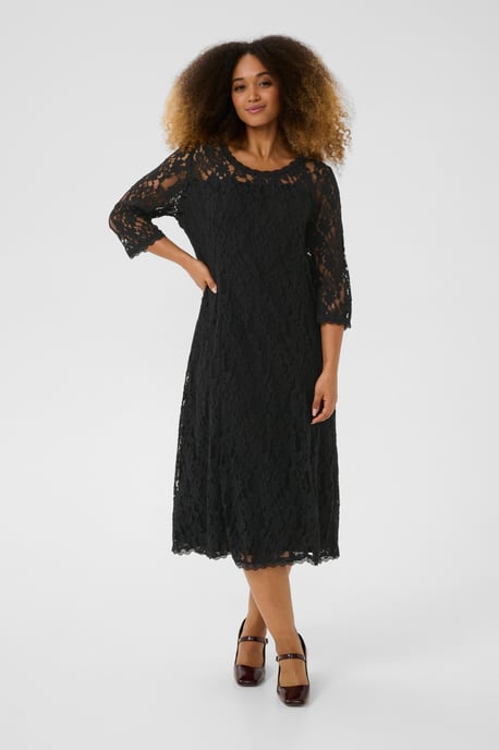 Jersey jurk Feminine Pitch Blac - Image 3