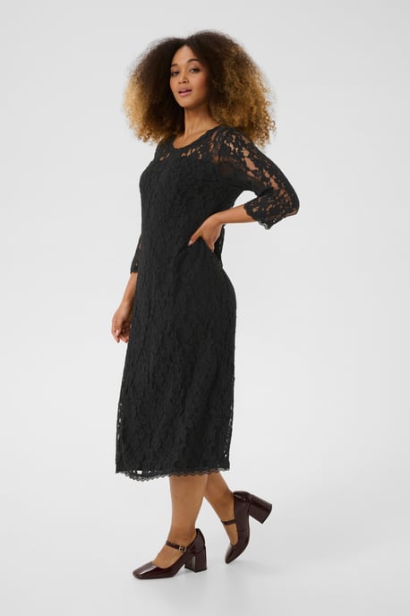 Jersey jurk Feminine Pitch Blac - Image 4