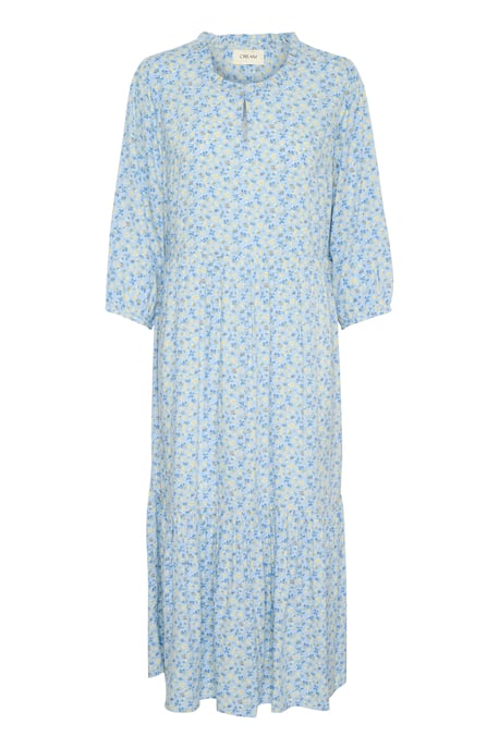 Jurk A-shape Blue Yellow Small Floral blue multi - Image 4