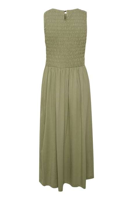Jersey jurk A-shape Oil Green - Image 5
