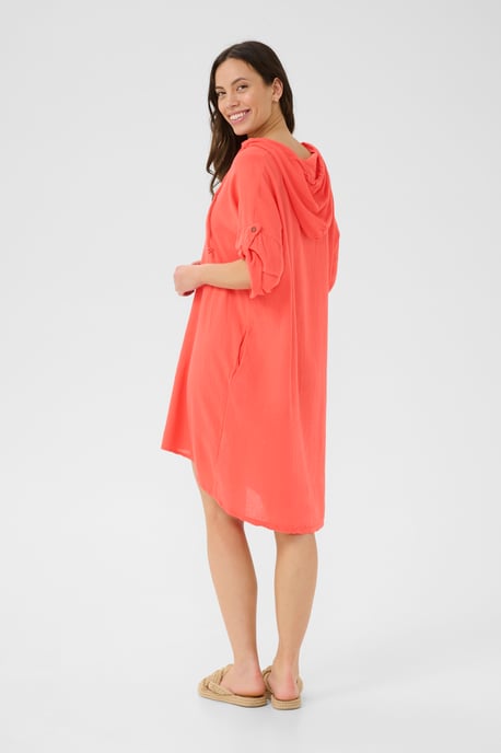 Jurk Regular fit Hot Coral coral - Image 2