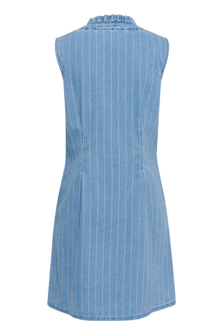 Denim Jurk Fitted blue - Image 5