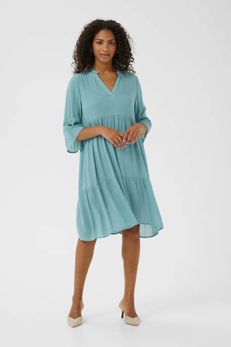 Jurk A-shape teal - Image 1