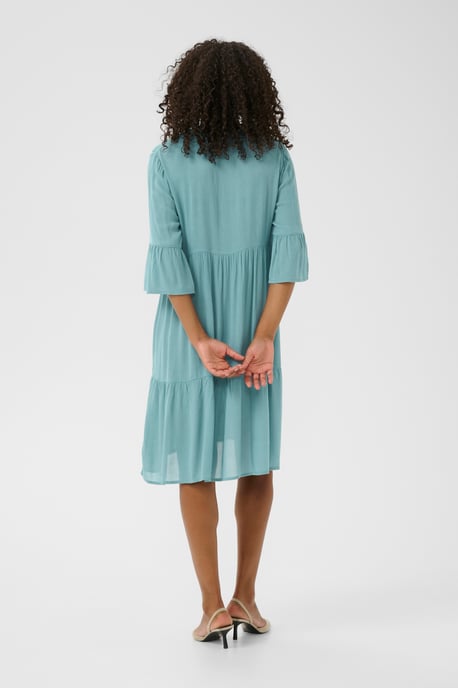 Jurk A-shape teal - Image 2
