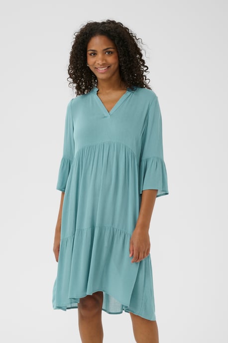 Jurk A-shape teal - Image 3